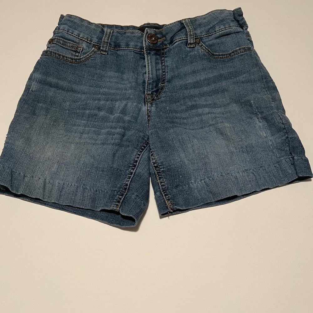 EUC Vintage 90’s Jordache Low Rise Stretch Denim Blue Jean Shorts Size 4 (B4)